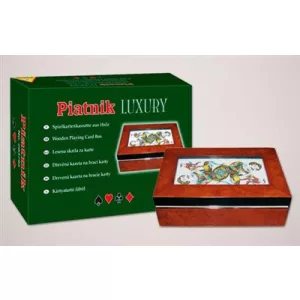 Luxuskassette Holz & Glas (Bridge/Poker)-PIA2937