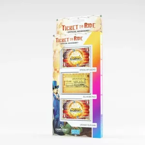 Gamegenic - Ticket to Ride Art Sleeves kártyavédő szett (152 db)