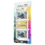 Gamegenic – Ticket to Ride Europe Art Sleeves, 168 db kártyavédő