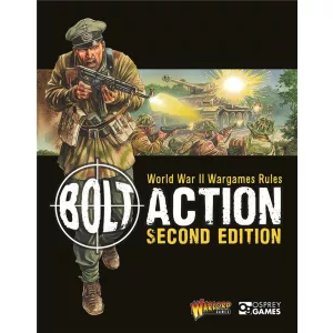 Bolt Action 2nd Edition keménytáblás szabálykönyv - angol