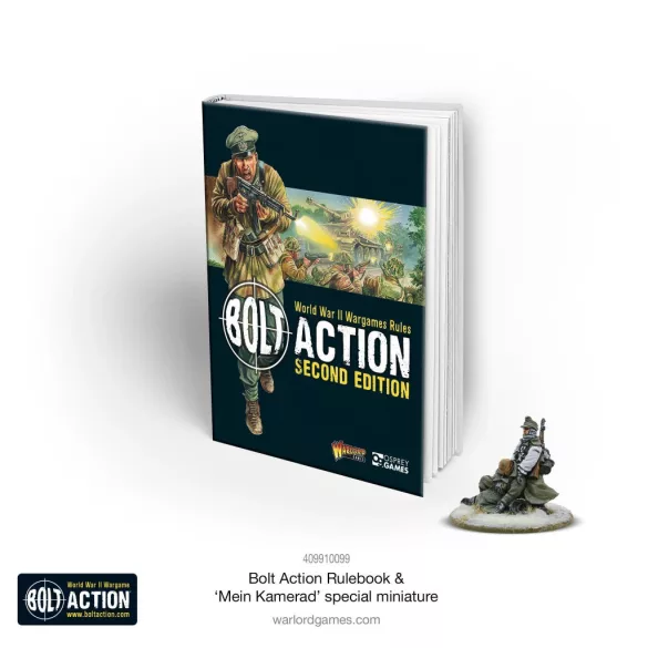 Bolt Action 2nd Edition keménytáblás szabálykönyv - angol