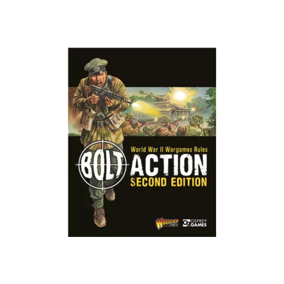 Bolt Action 2nd Edition keménytáblás szabálykönyv - angol