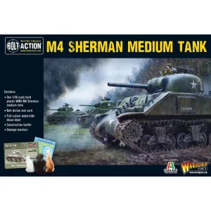 Bolt Action - M4 Sherman (75) harckocsi modellkészlet - EN