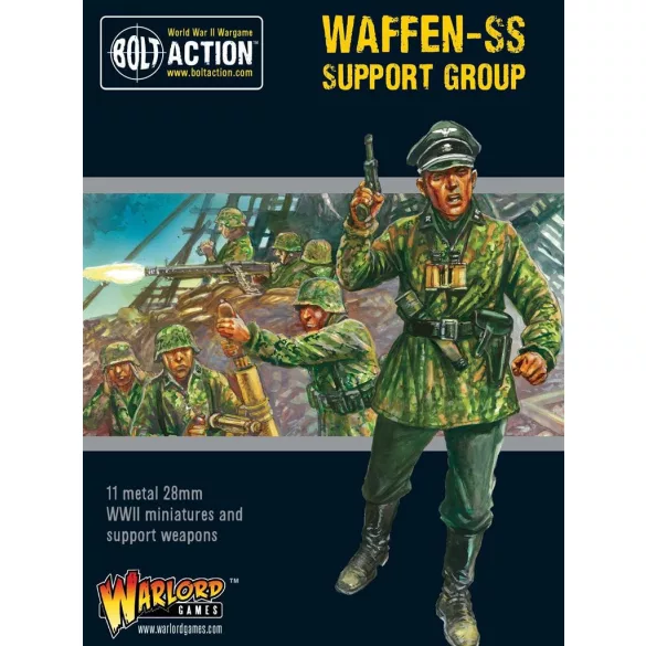 Bolt Action - Waffen-SS Support Group (HQ, Mortar & MMG) - EN-402212107