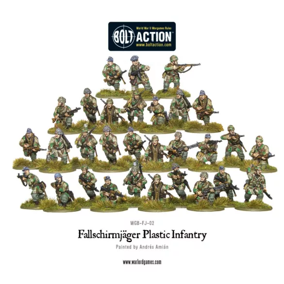 Bolt Action - Fallschirmjager (German Paratroopers) - EN-WGB-FJ-02