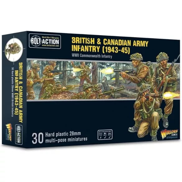 Bolt Action - British & Canadian Army (1943-45) starter army - EN-402011021
