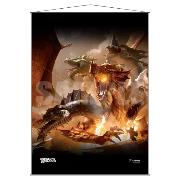 UP - Wall Scroll - The Rise of Tiamat - Dungeons & Dragons Cover Series-18790