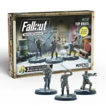 Fallout: Wasteland Warfare - NCR: Top Brass miniatűra szett (EN)