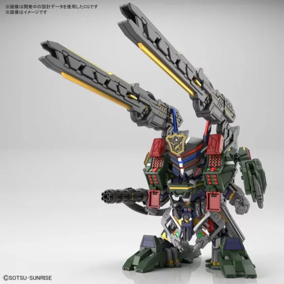 SDW HEROES Sergeant Verde Buster Gundam DX Set modellkészlet