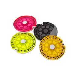 Gamegenic Life Counters Set of 4 Single Dials-GGS60070ML