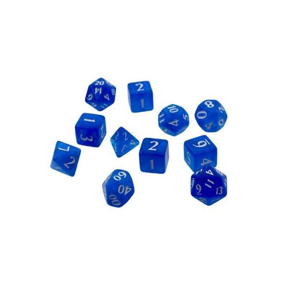 UP - Eclipse 11 Dice Set: Pacific Blue-15562