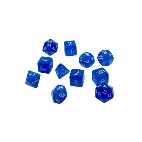 UP - Eclipse 11 Dice Set: Pacific Blue-15562