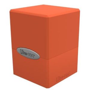 UP - Deck Box - Satin Cube - Pumpkin Orange-15591
