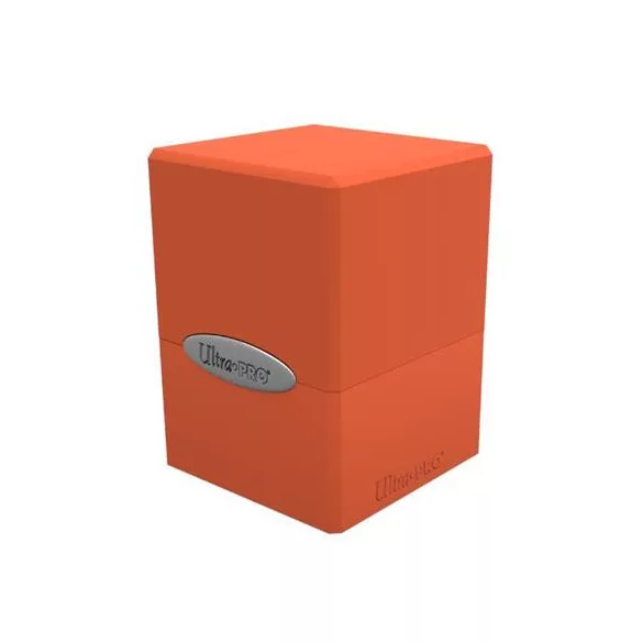 UP - Deck Box - Satin Cube - Pumpkin Orange-15591