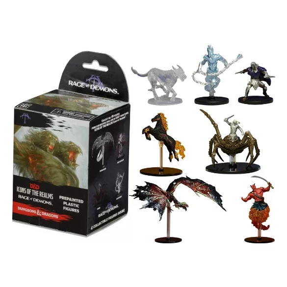 D&D Icons of the Realms: Rage of Demons - 8 Ct. Booster Brick (Set 3)