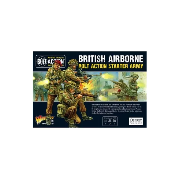 Bolt Action - British Airborne Starter Army - angol kiadás