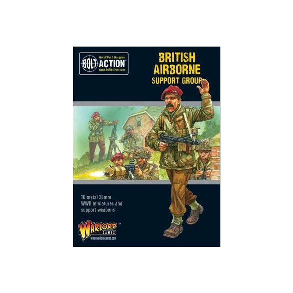 Bolt Action - British Airborne Support Group (HQ, Mortar & MMG) - EN-402212108