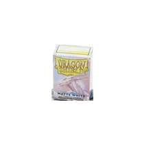 Dragon Shield Standard Sleeves - Matte White (100 Sleeves)-AT-11005