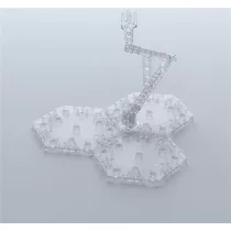 Gundam Accessories - Action Base 4 (Clear)-MK58814