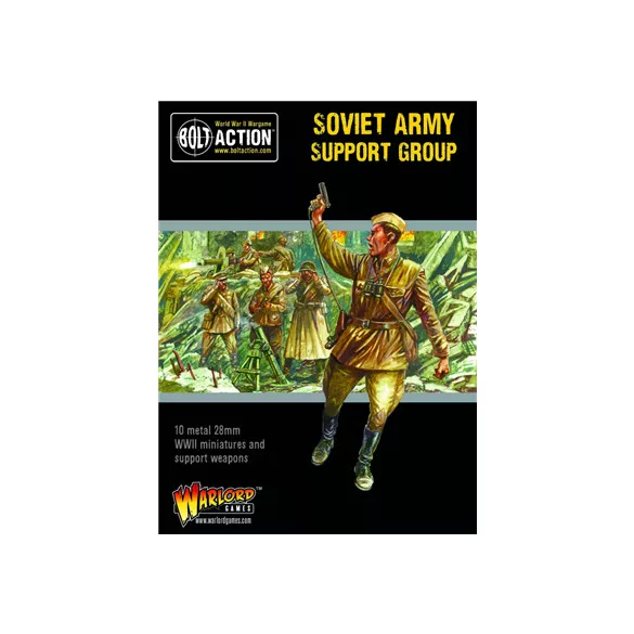Bolt Action - Soviet Army Support Group (HQ, Mortar & MMG) - EN-402214004