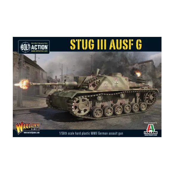 Bolt Action - StuG III műanyag harcjármű készlet - EN