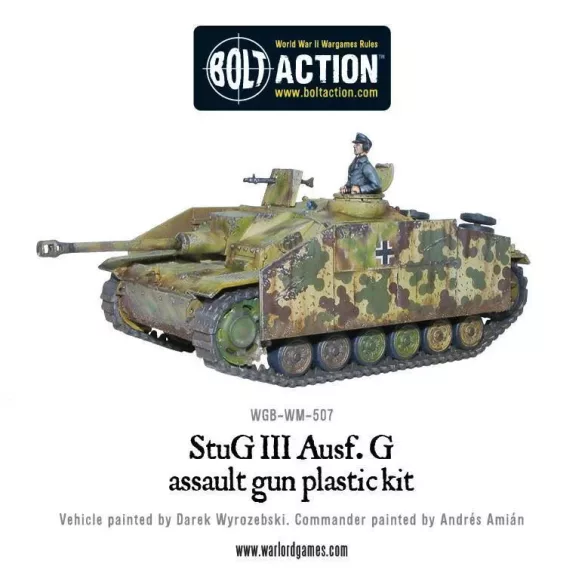 Bolt Action - StuG III műanyag harcjármű készlet - EN