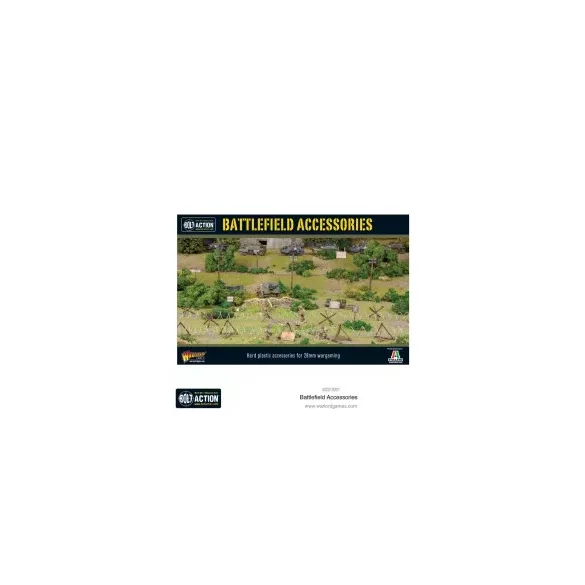 Bolt Action Scenery Battlefield Accessories terepkiegészítő készlet - angol kiadás