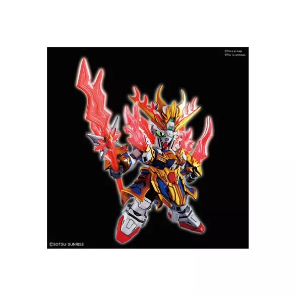 SD SANGOKU SOKETSUDEN Zhang Fei GOD GUNDAM-85227P