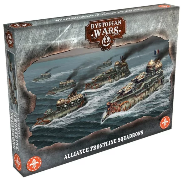 Dystopian Wars: Empire Frontline Squadrons hajóminiatúra készlet - angol kiadás