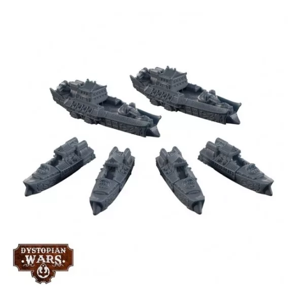 Dystopian Wars: Empire Frontline Squadrons hajóminiatúra készlet - angol kiadás