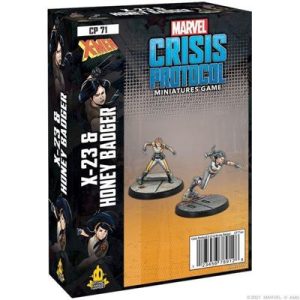 Marvel Crisis Protocol - X-23 & Honey Badger Character Pack - EN-CP71