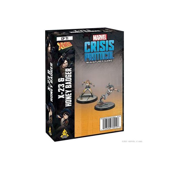 Marvel Crisis Protocol - X-23 & Honey Badger Character Pack - EN-CP71