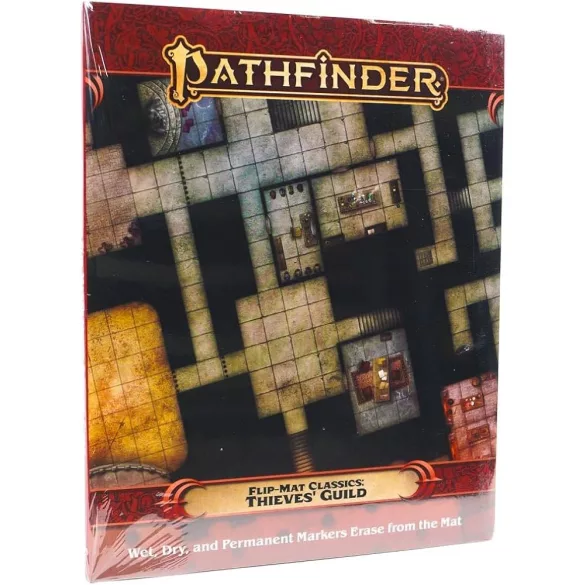Pathfinder Flip-Mat Classics: Thieves' Guild kétoldalas szerepjáték térkép