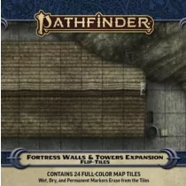 Pathfinder Flip-Tiles: Fortress Walls & Towers Expansion térképlap-kiegészítő