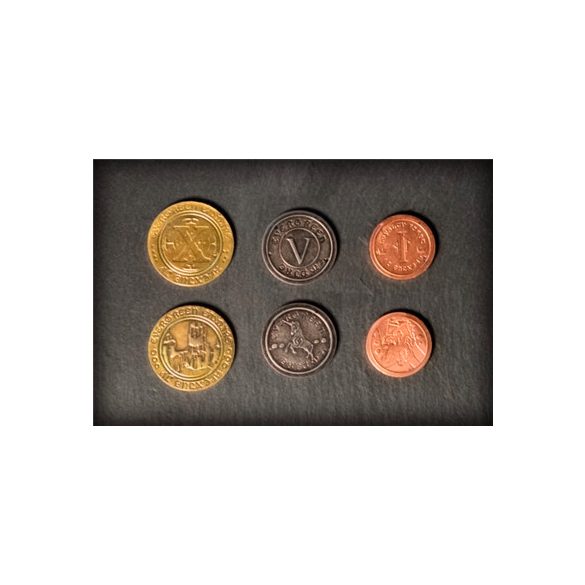Set of 50 Metal Medieval Coins-NOC-05