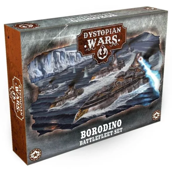 Dystopian Wars: Borodino Battlefleet Set miniatűra készlet - angol kiadás