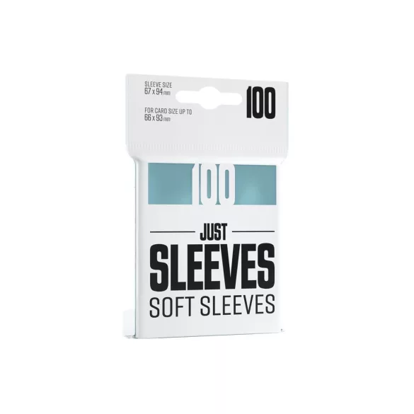 Just Sleeves - Soft Sleeves (100 Sleeves)-GGX10001ML