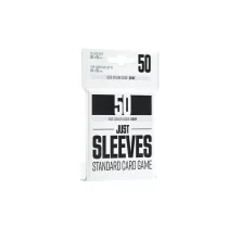 Just Sleeves - Standard Card Game Black (50 Sleeves)-GGX10004ML