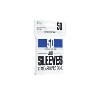 Just Sleeves - Standard Card Game Blue (50 Sleeves)-GGX10008ML