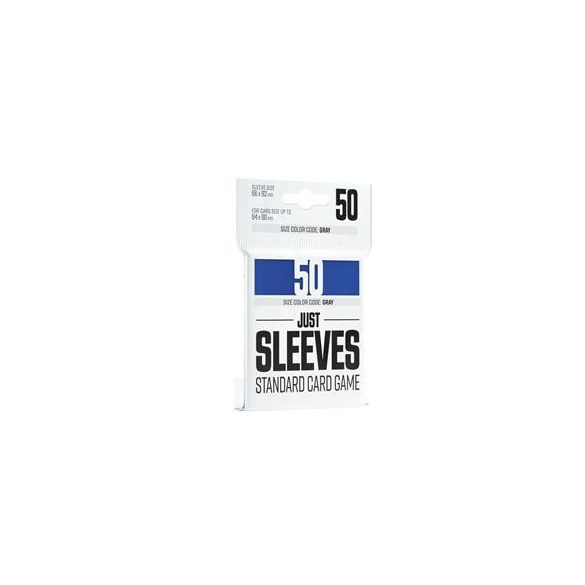 Just Sleeves - Standard Card Game Blue (50 Sleeves)-GGX10008ML