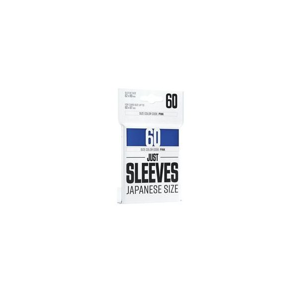 Just Sleeves - Japanese Size Blue (60 Sleeves)-GGX10016ML