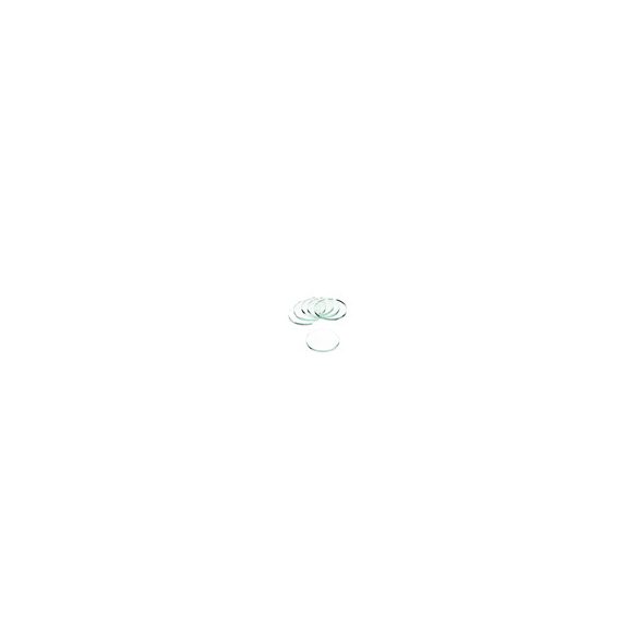 Kraken Wargames - Clear Base round 60x3mm (5)-KWG0352