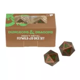 UP Heavy Metal Fall 21 Copper and Green D6 kockaszett Dungeons & Dragonshoz