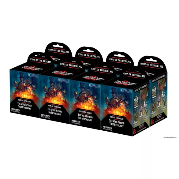 D&D Icons of the Realms: The Wild Beyond the Witchlight - 8 Ct. Booster Brick (Set 20) előre festett miniatűr csomag