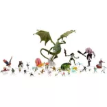 D&D Icons of the Realms: The Wild Beyond the Witchlight - 8 Ct. Booster Brick (Set 20) előre festett miniatűr csomag