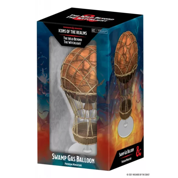 D&D Icons of the Realms: The Wild Beyond the Witchlight – Swamp Gas Balloon prémium figura (Set 20)