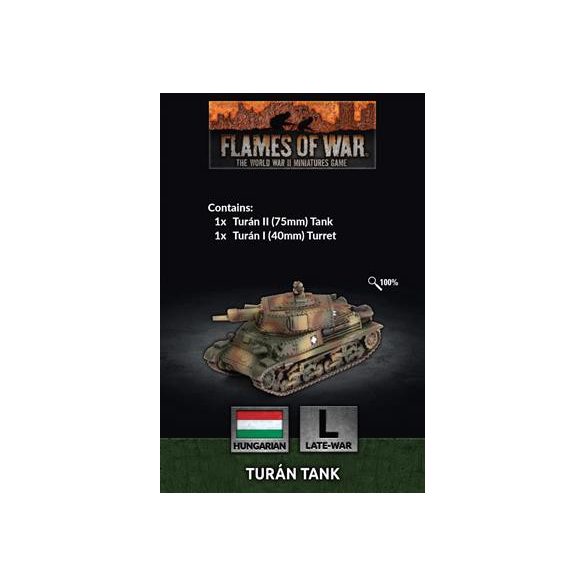 Flames Of War - Turan tank (x1) - EN-HU030