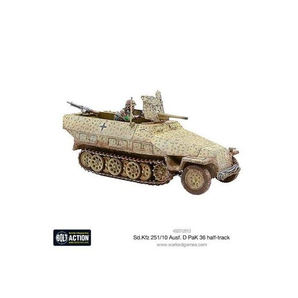 Bolt Action - Sd.Kfz 251/10 ausf D (37mm Pak) Half Track - EN-402012013