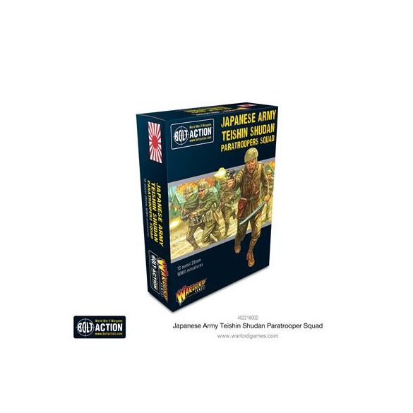 Bolt Action - Japanese Teishin Shudan Paratrooper Squad - EN-402216002