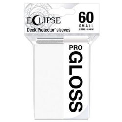 UP - Small Sleeves - Gloss Eclipse - Arctic White (60 Sleeves)-15624